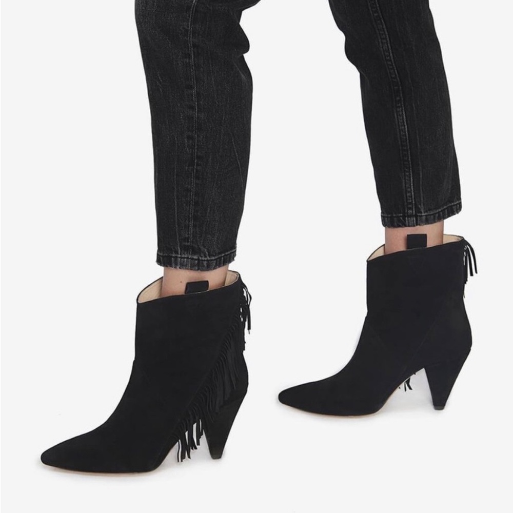 Anine Bing Suede Booties